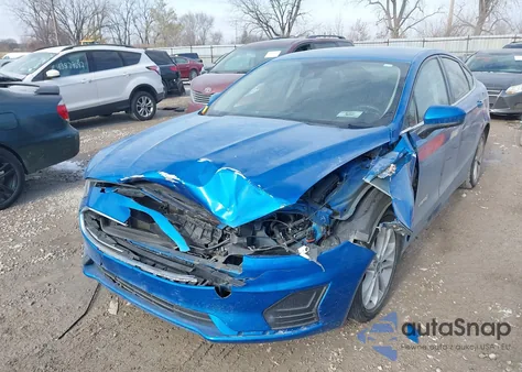 2019 Ford Fusion Hybrid Se z USA, uszkodzony, nr VIN 3FA6P0LU4KR195954